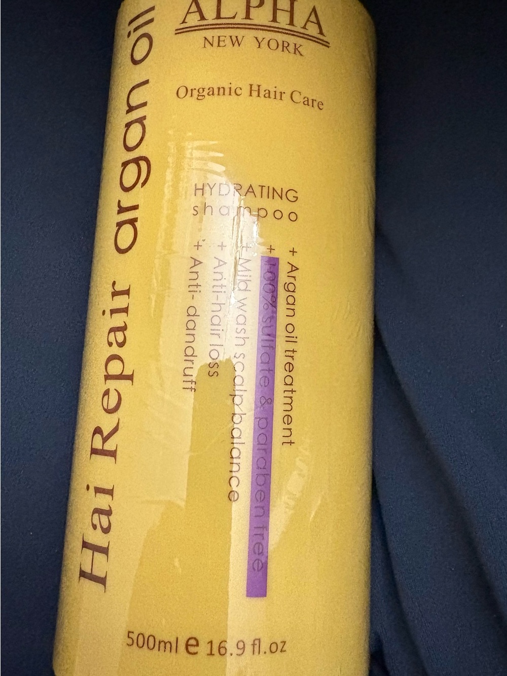Alpha NY Argon Oil Hydrating Hair Repair Shampoo